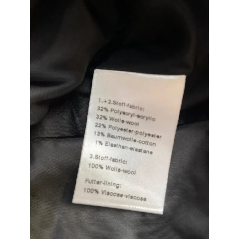 Akris Punto Women's Black & White Houndstooth Dress Sleeveless Size 12 SKU 5535 - Image 9