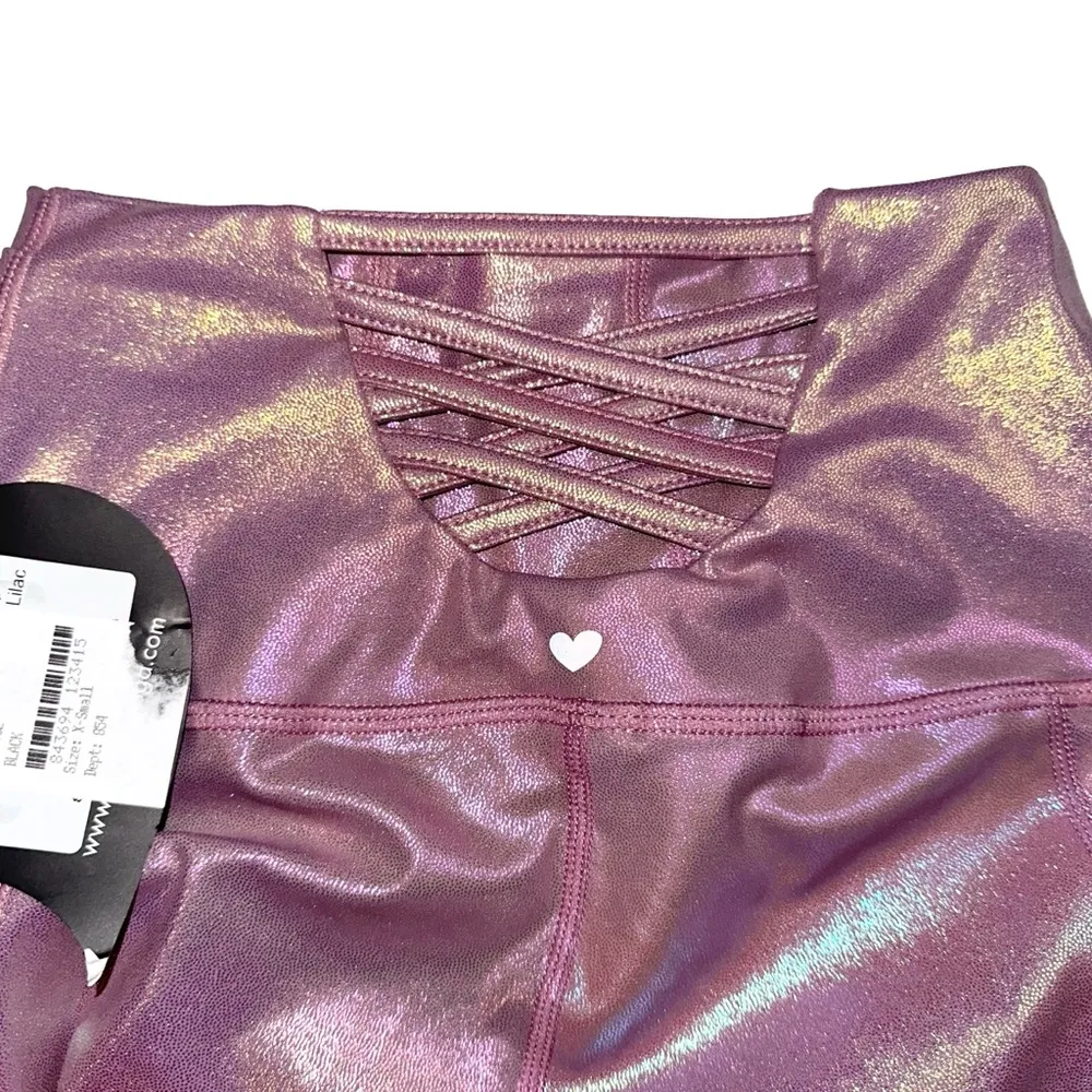 NWT Electric Yoga X Teresa Guidise Love Pocket Legging in Lilac XS - Image 8