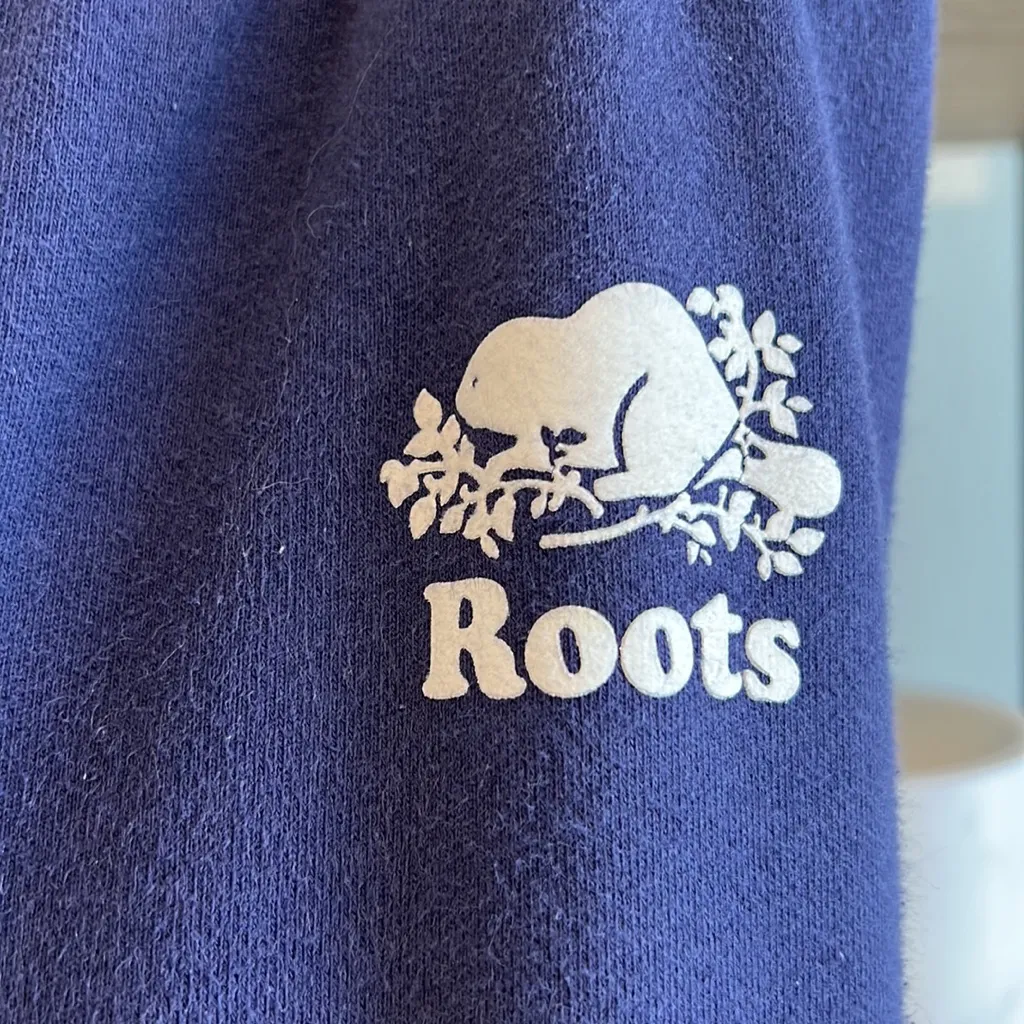 Roots Mid-Rise French Terry Skinny Leg Sweatpants, M - Image 4