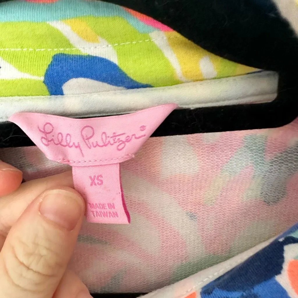 Lilly Pulitzer Women’s Extra Small UPF 50+ Skipper Pullover Sweatshirt - Image 3