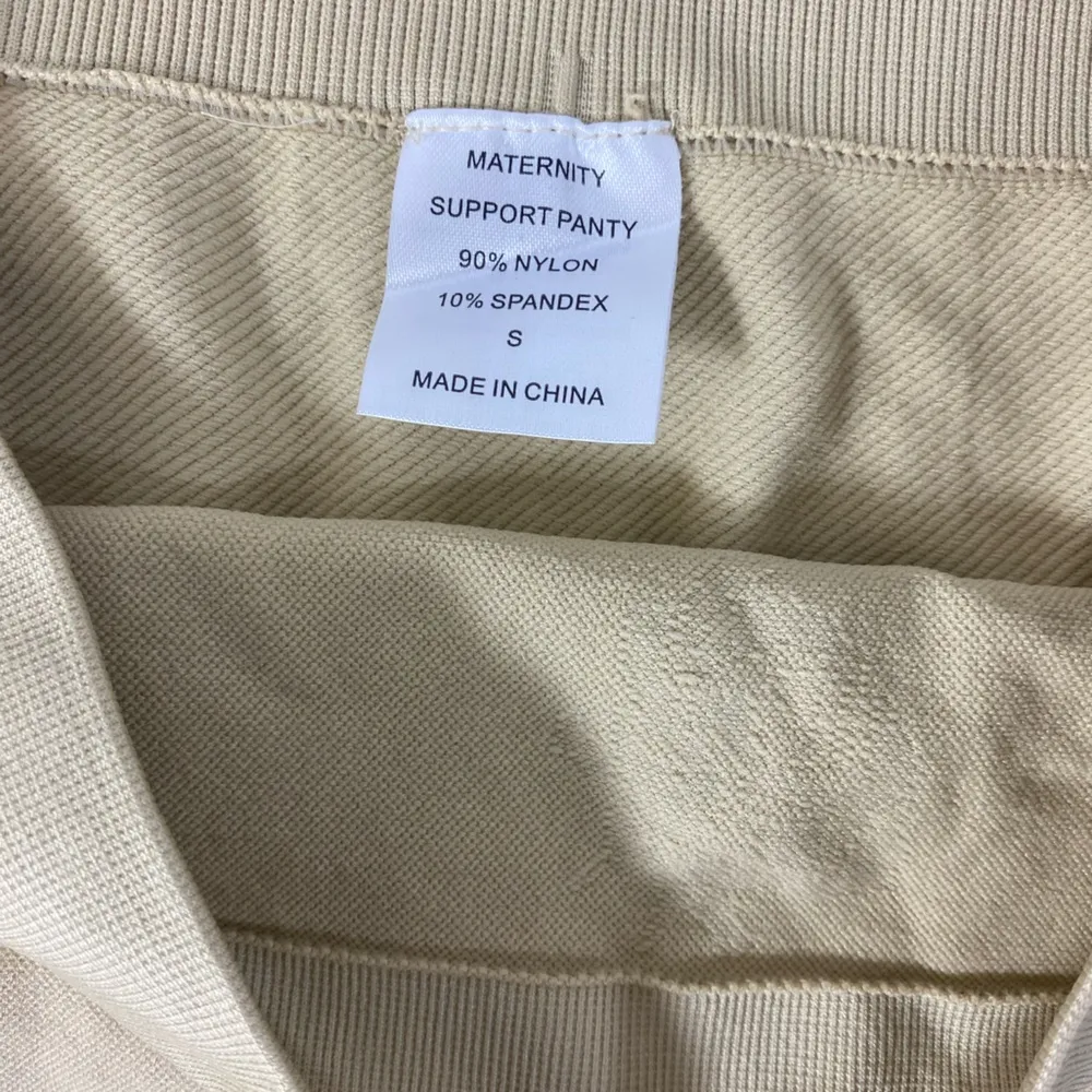 Poshglam Women’s Small Beige/Nude Maternity Support Shapewear Panties NWT Tan Size undefined - Image 5