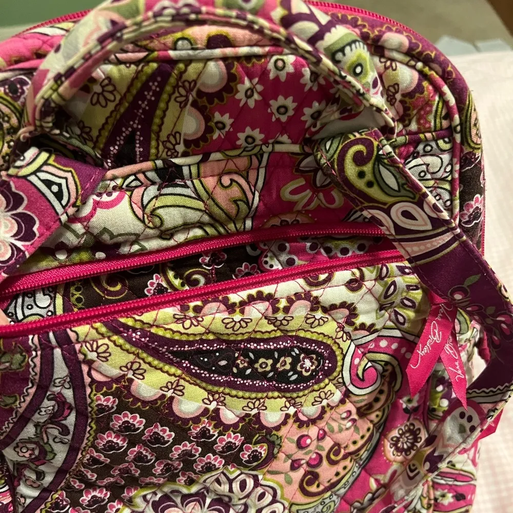 Vera Bradley  Small Campus Backpack Paisley Retired Pattern - Image 4