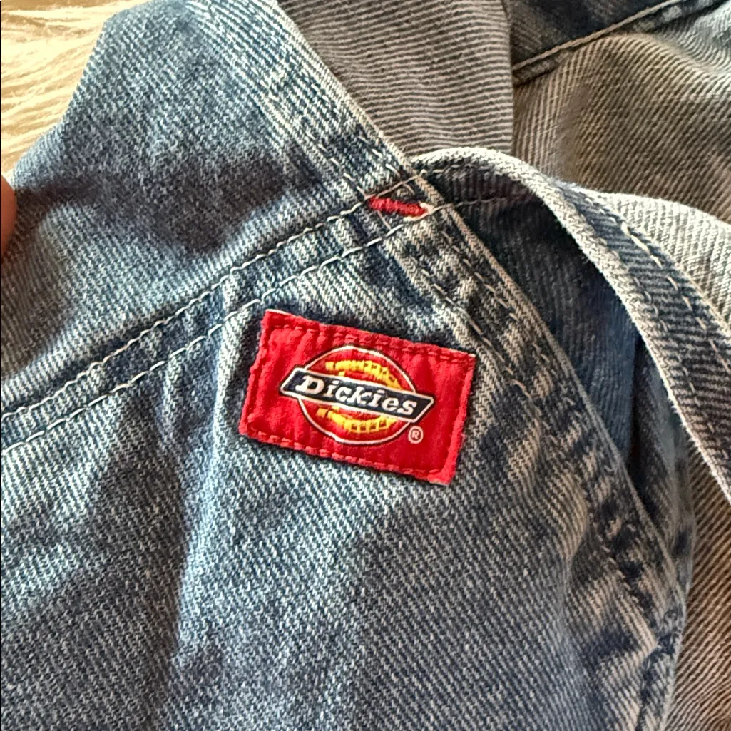 Dickies Classic Blue Denim overalls xl - Image 3