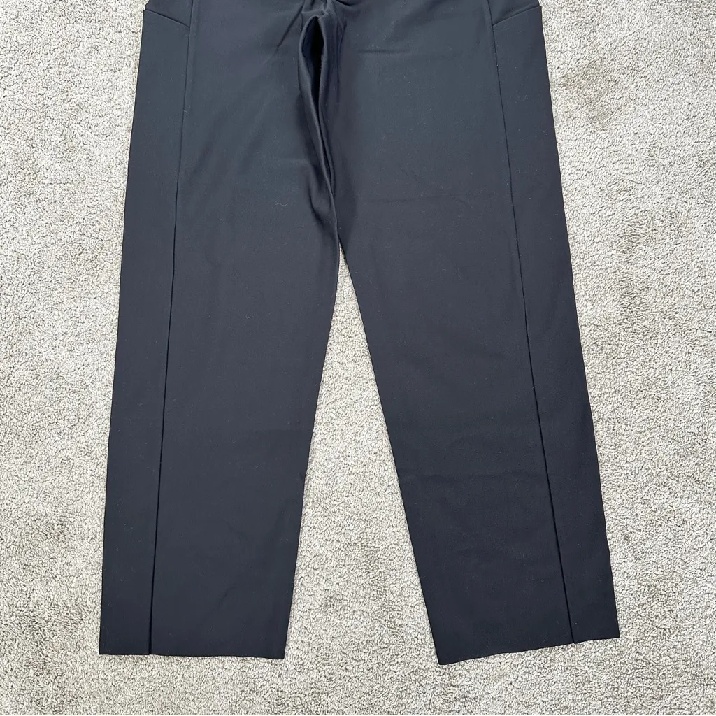 Athleta Women’s Stellar Straight Leg Pants Cropped Work Travel in Black 6 - Image 8