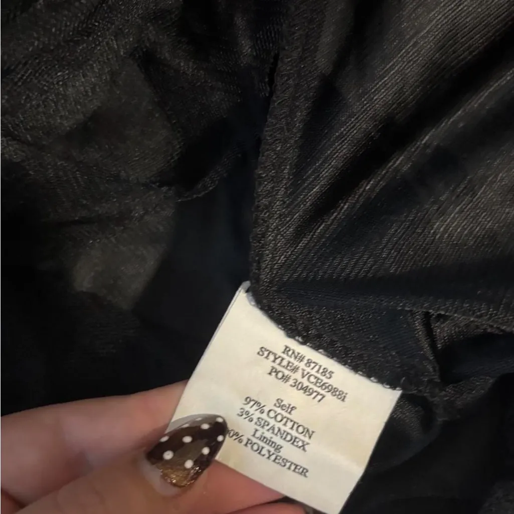 Stylish Black and White Polka Dot Dress - Image 7