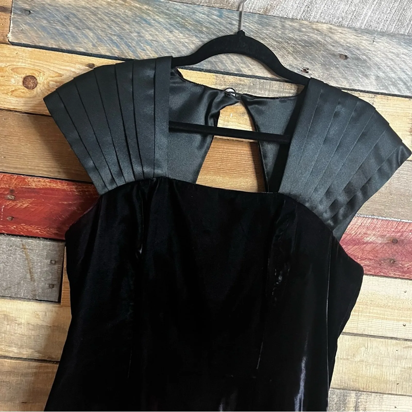 Kathi Lee For Plaza South Velvet‎ Dress Size 10 - Image 3