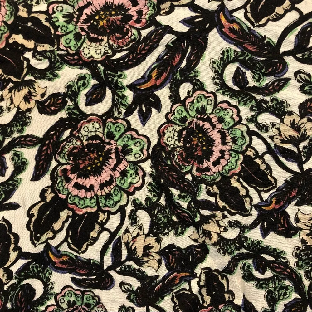 Free People  Size Small Soft Printed Balloon Sleeve Jacket - Image 12