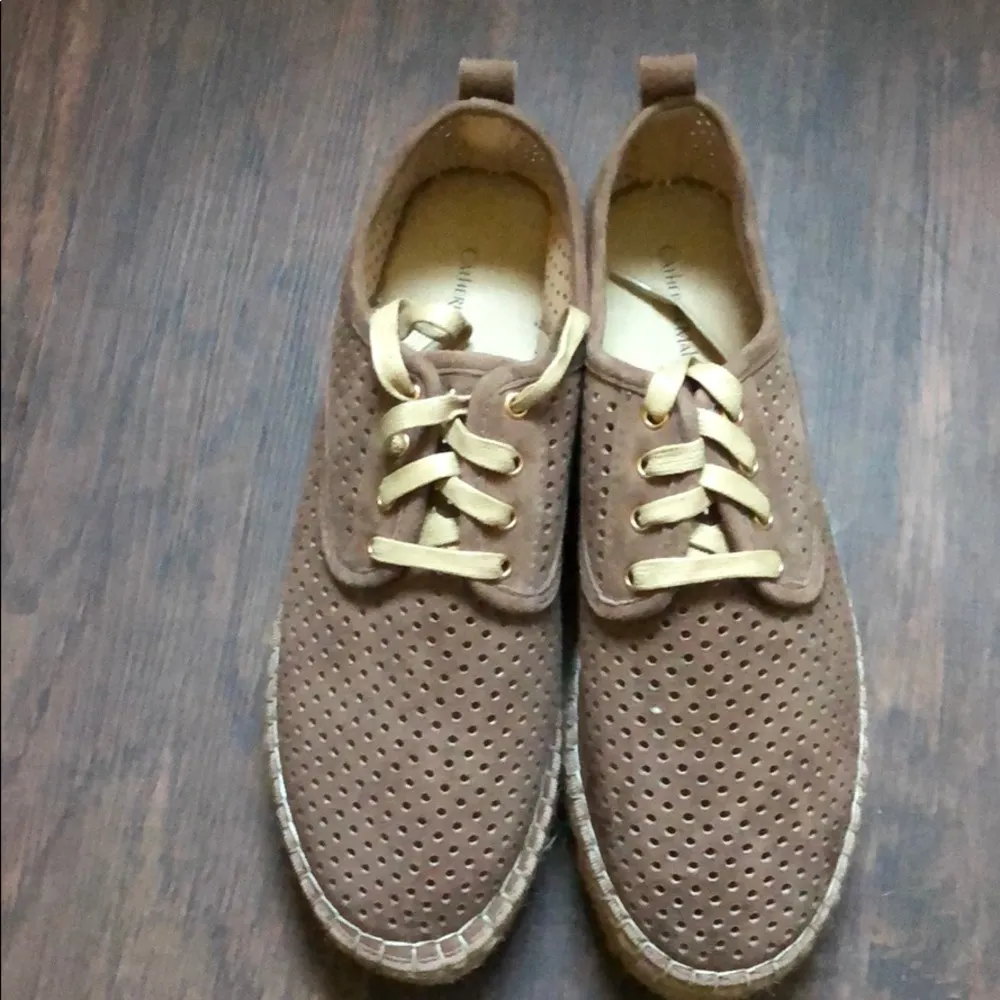 Platform espadrille sneakers sz 9 NIB - Image 4