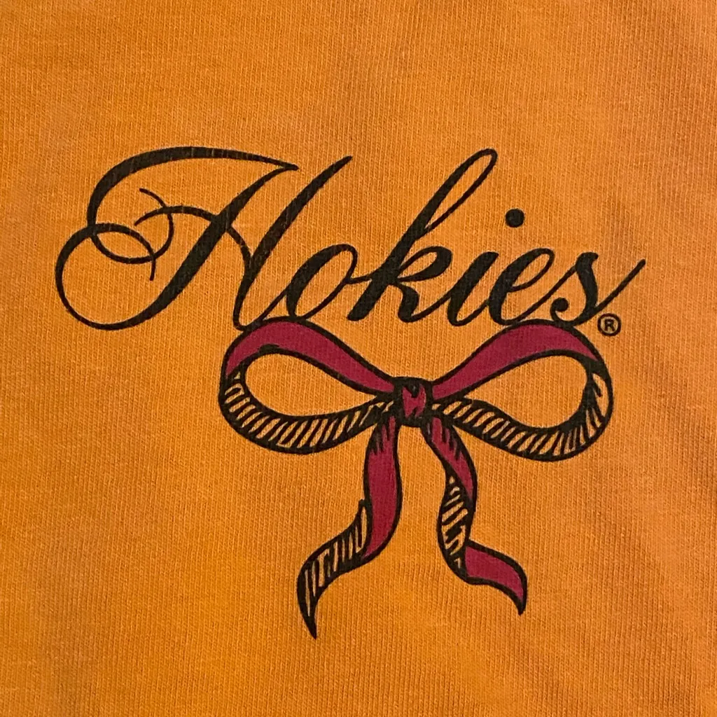 Comfort Colors Virginia Tech Hokies Long Sleeve - Image 2