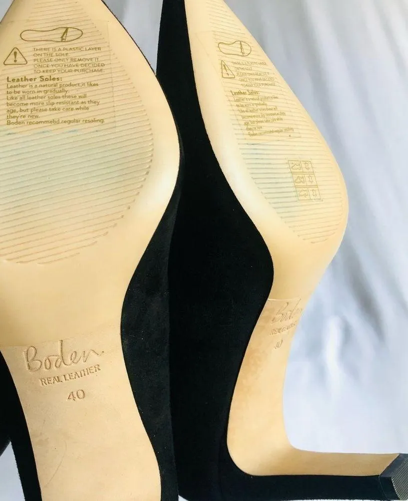 REAL LEATHER BODEN SHOES FOR WOMEN Black Size undefined - Image 3