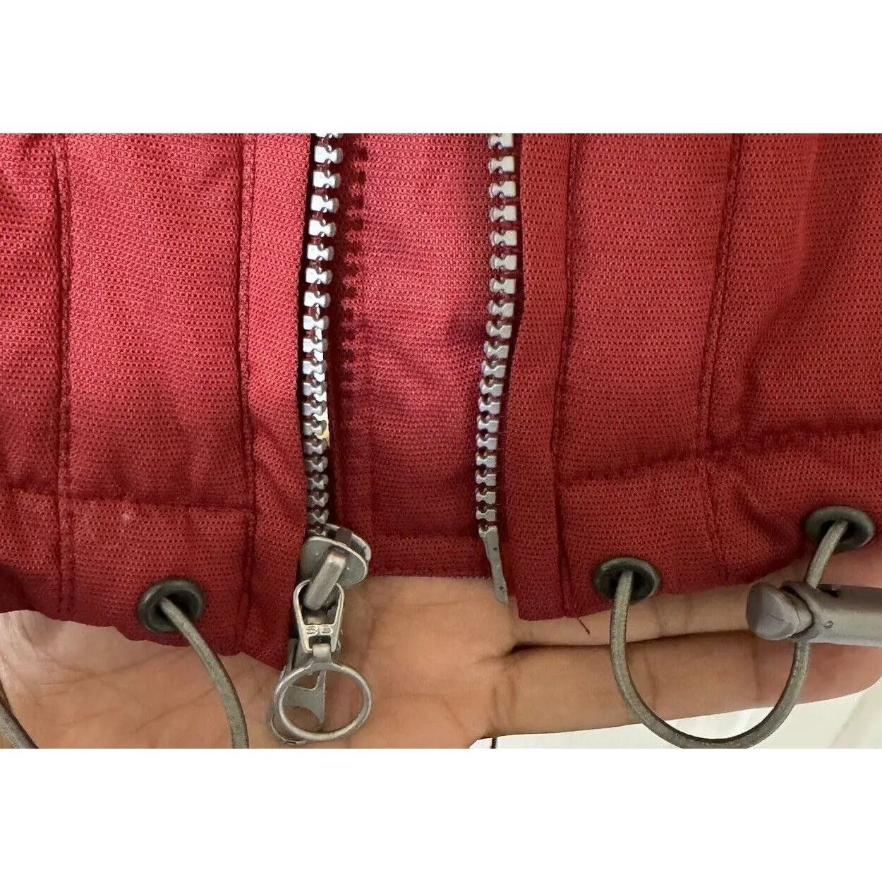 NWT Y2K‎ Inside Edge M Performance Pocket Quilted Outerwear Ski Winter coat Red Size M - Image 9