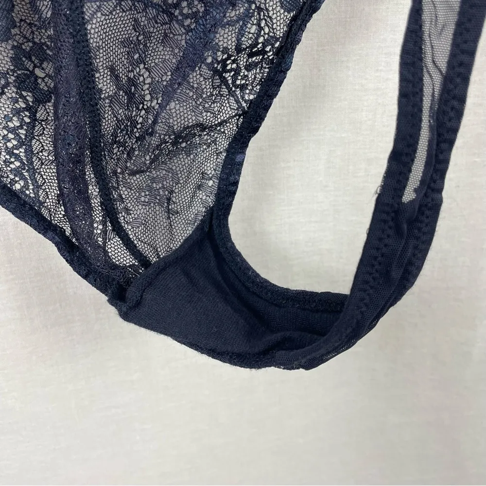 Wacoal Level Up Lace Bodysuit Navy - Image 6
