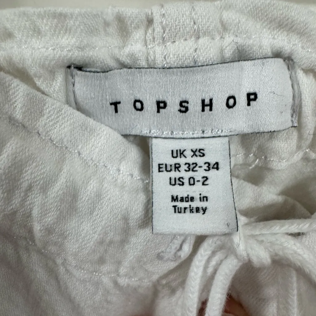 Topshop Light Gray Cargo Pants for Men - Image 3