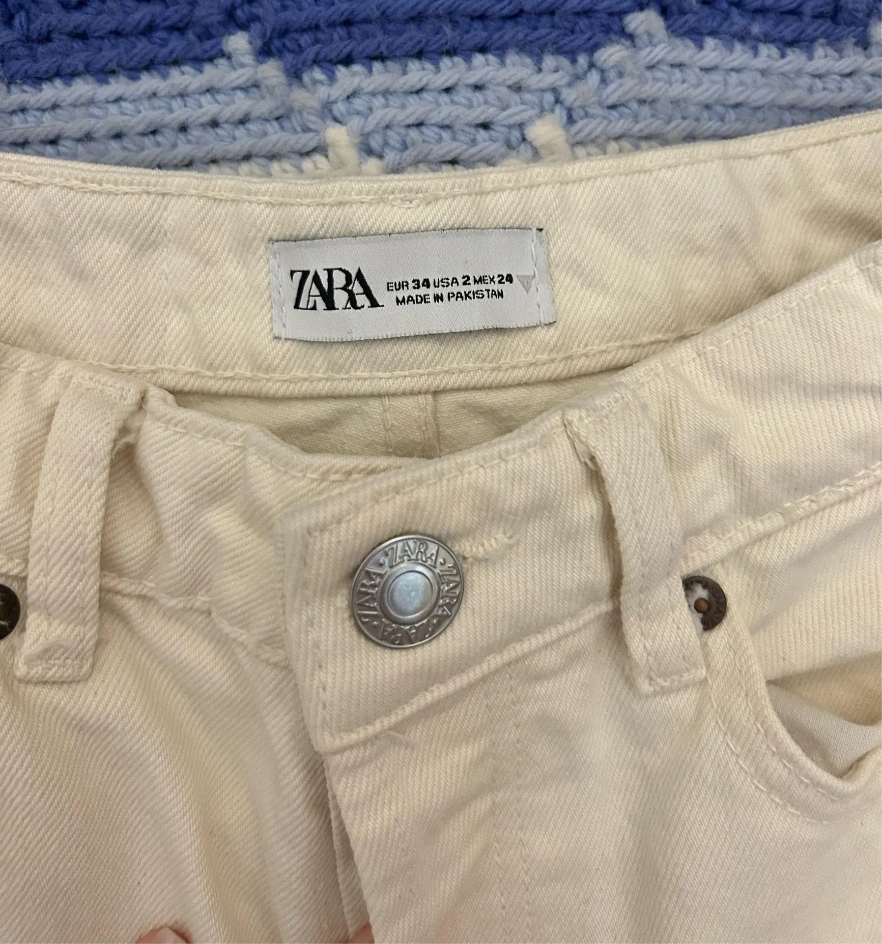 ZARA Straight Jeans High-Rise - Image 3