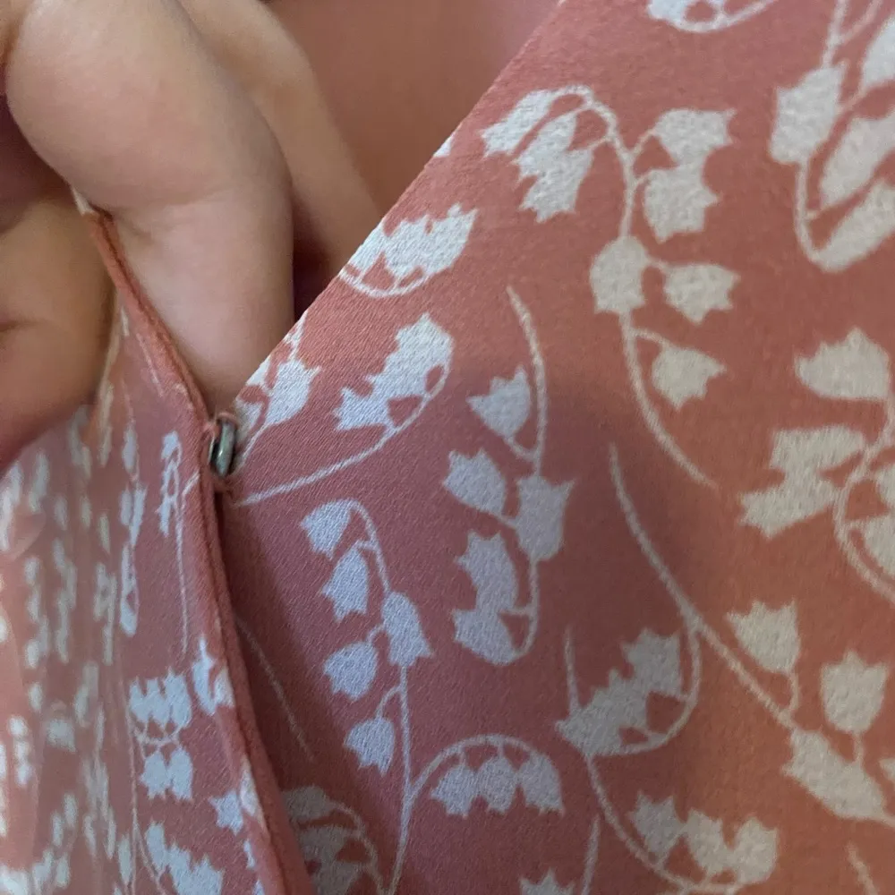 Mauve floral wrap dress Pink - Image 6