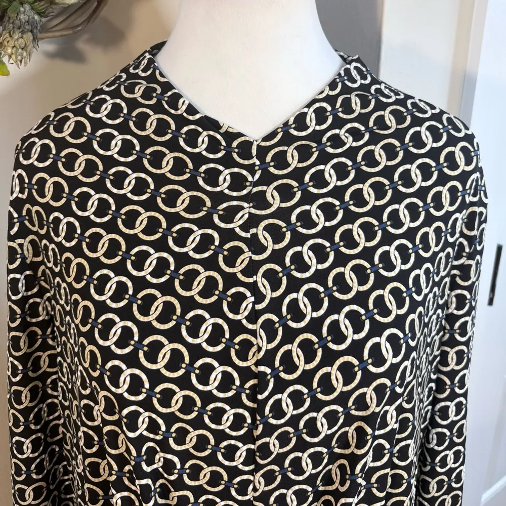 CLARA SUN WOO Textured Knit Center Front Tie Top - Image 3