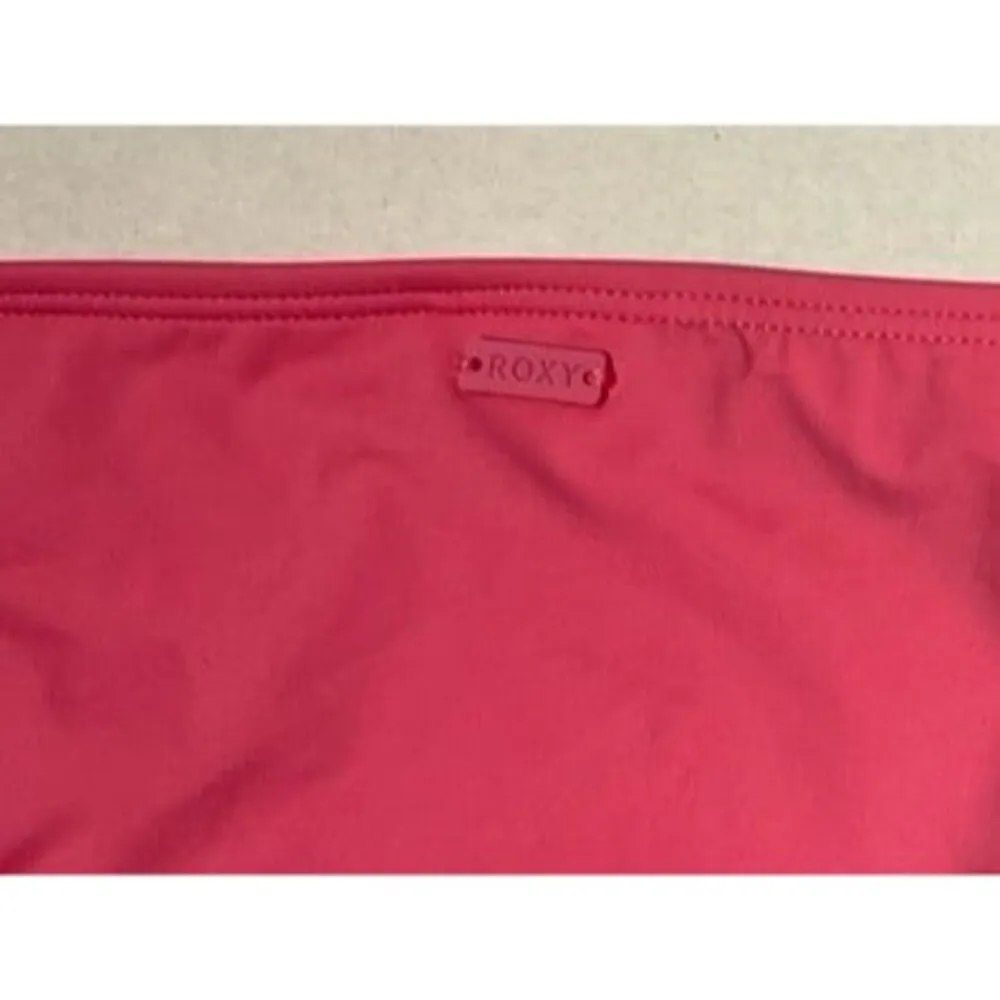 Roxy  Beach Classics Moderate Coverage Bikini Bottoms Size L Pink New With Tags - Image 6