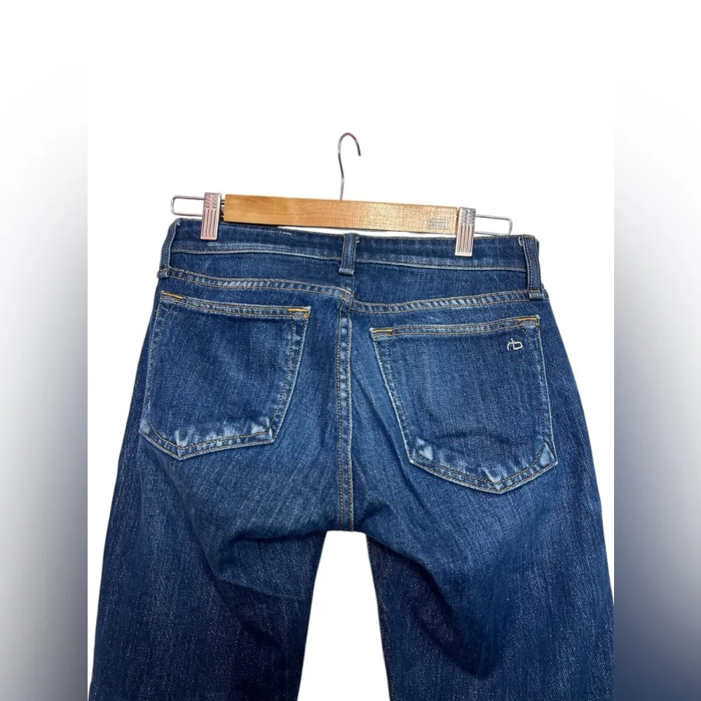 Rag & bone New York Dre low-Rise slim boyfriend Magnus jeans - Image 14