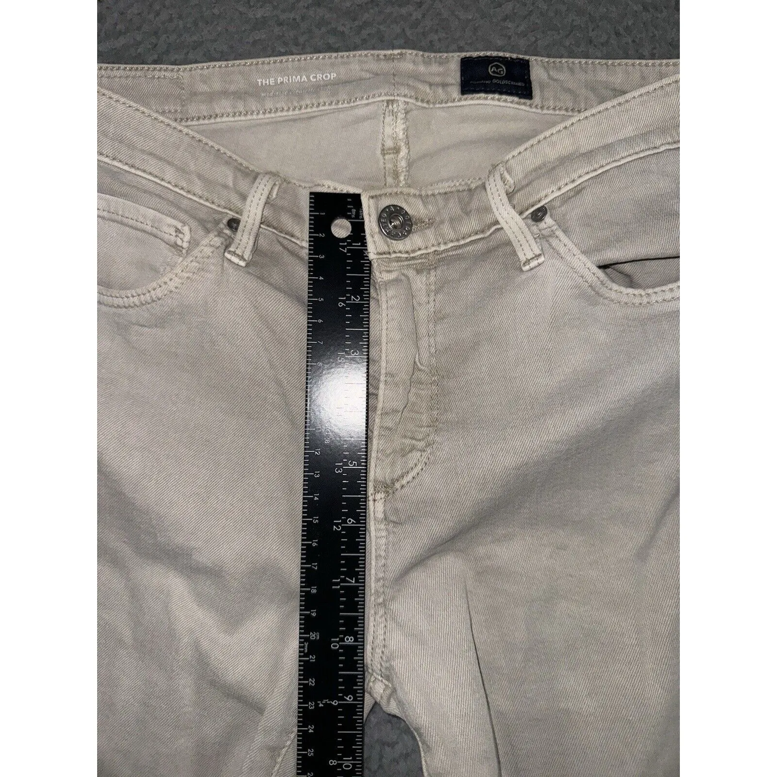 Adriano Goldschmied Jeans Women 29 The‎ Prima Crop Mid Rise Cigarette - Image 4