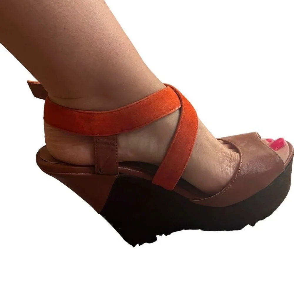 Quipid color-block high wedge heel - Image 3