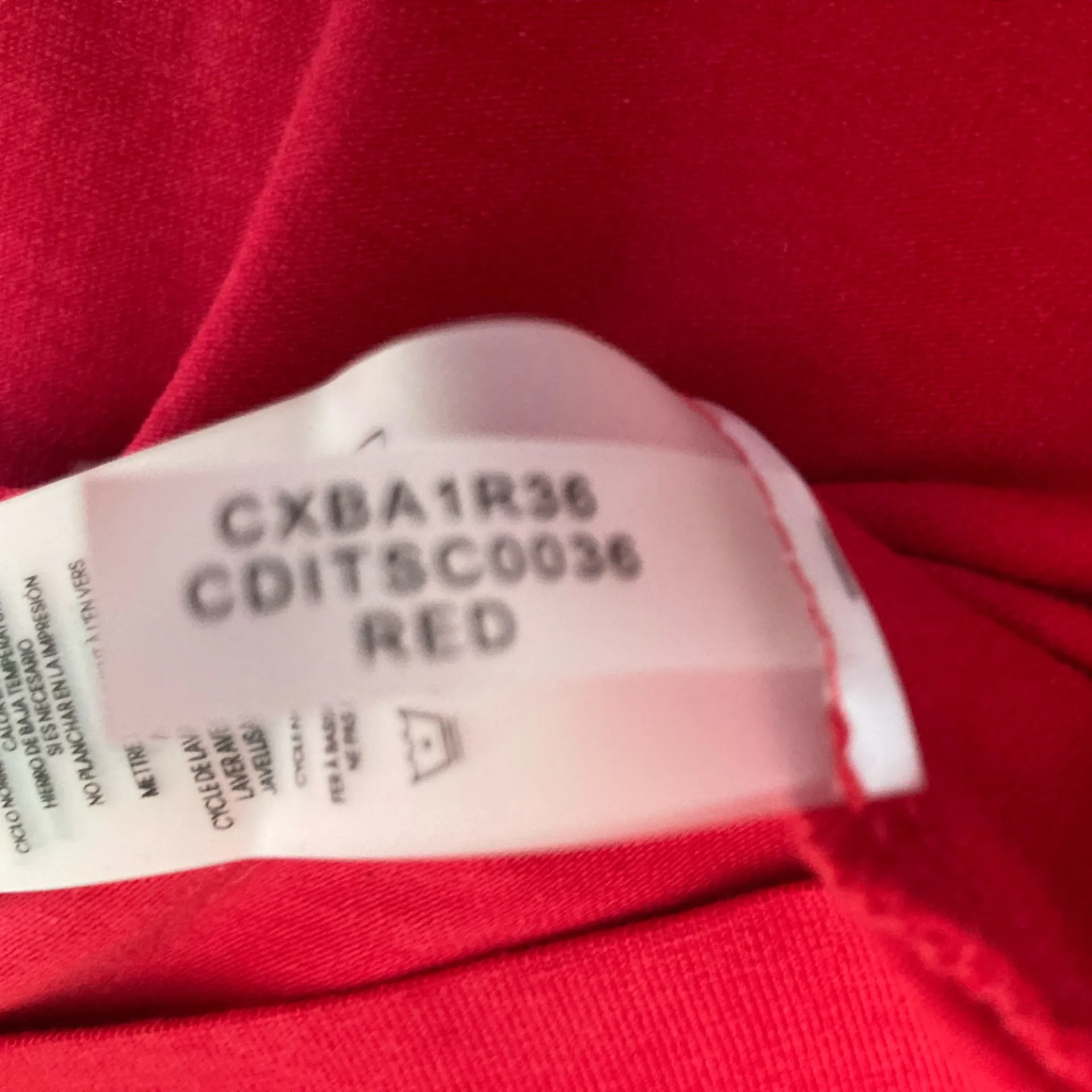 Calvin Klein CK Logo Red Tee Dress — Women’s 2X - Image 8