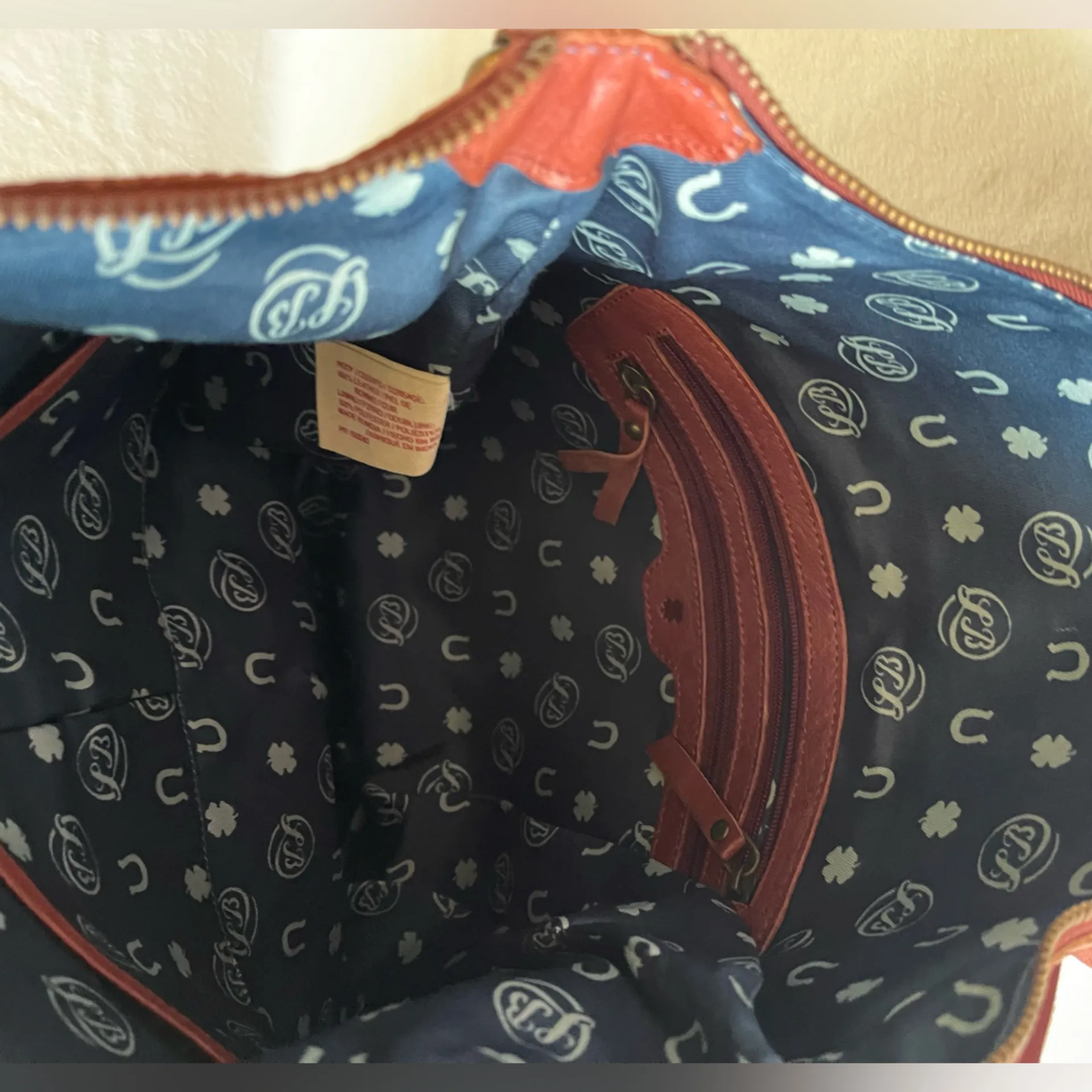 Lucky Brand Red Leather Bag - Image 7