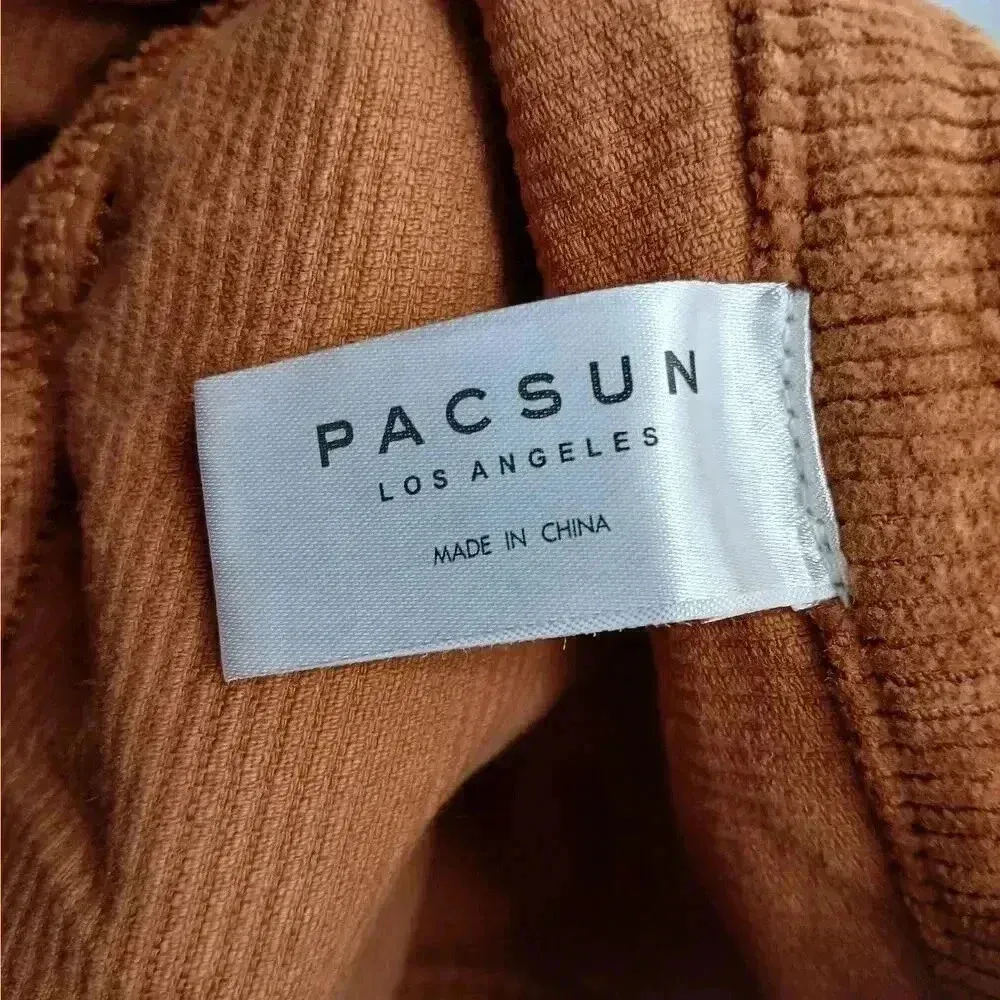 Pacsun Brown Tan‎ Corduroy Pants Shorts Skort 27 XS Extra Small - Image 4