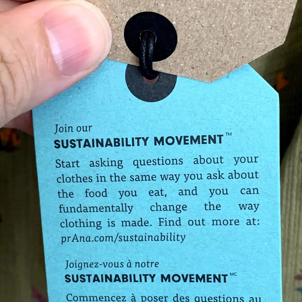 NWT Prana Little Palm Tie Cami in Sweet Grass Meadow - Image 10