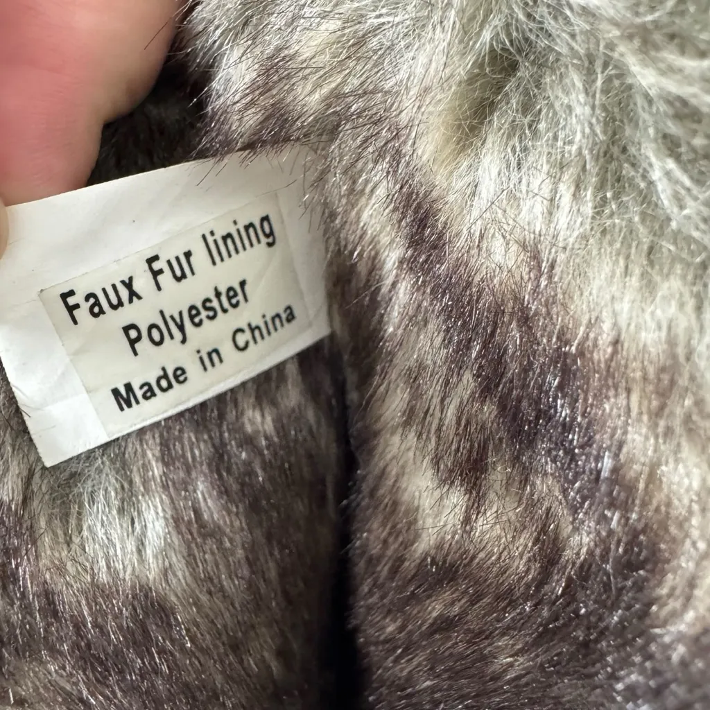 Woolrich Wool Blend Aztec Southwestern Toggle Faux Fur Boots 7 - Image 11