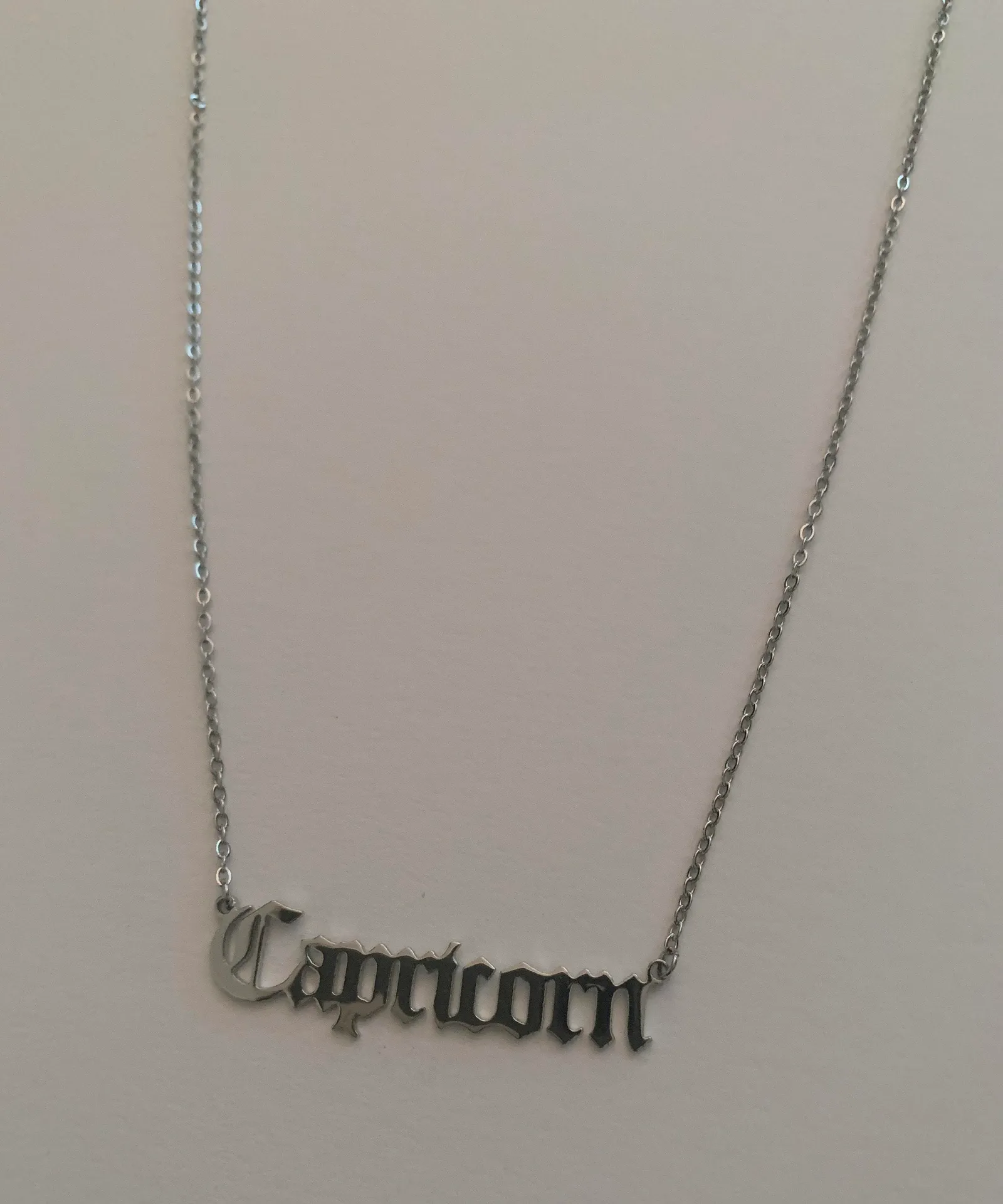 Capricorn Necklace... Silver - Image 2
