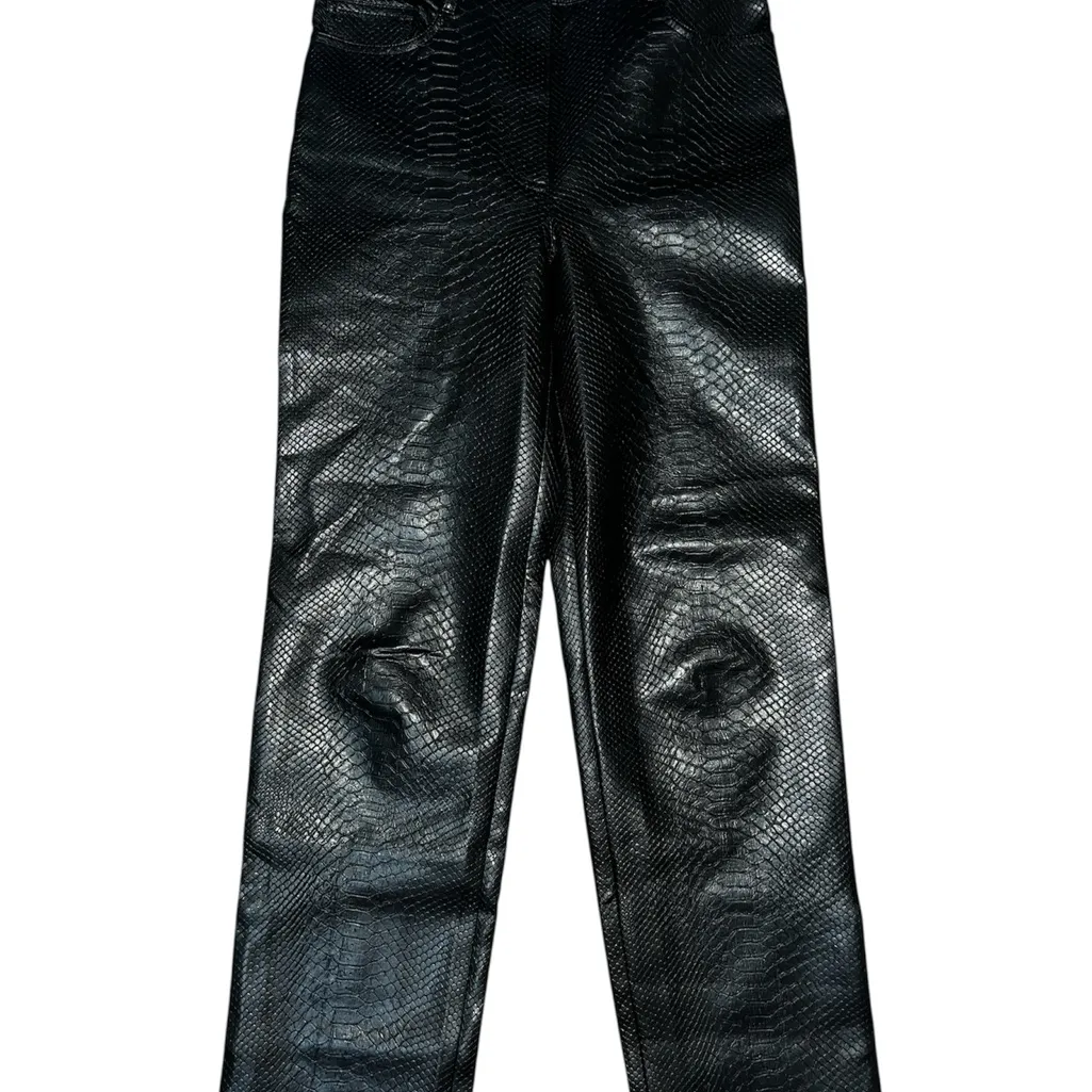 Wilfred Black Patterned Trousers Size 2 - Image 8