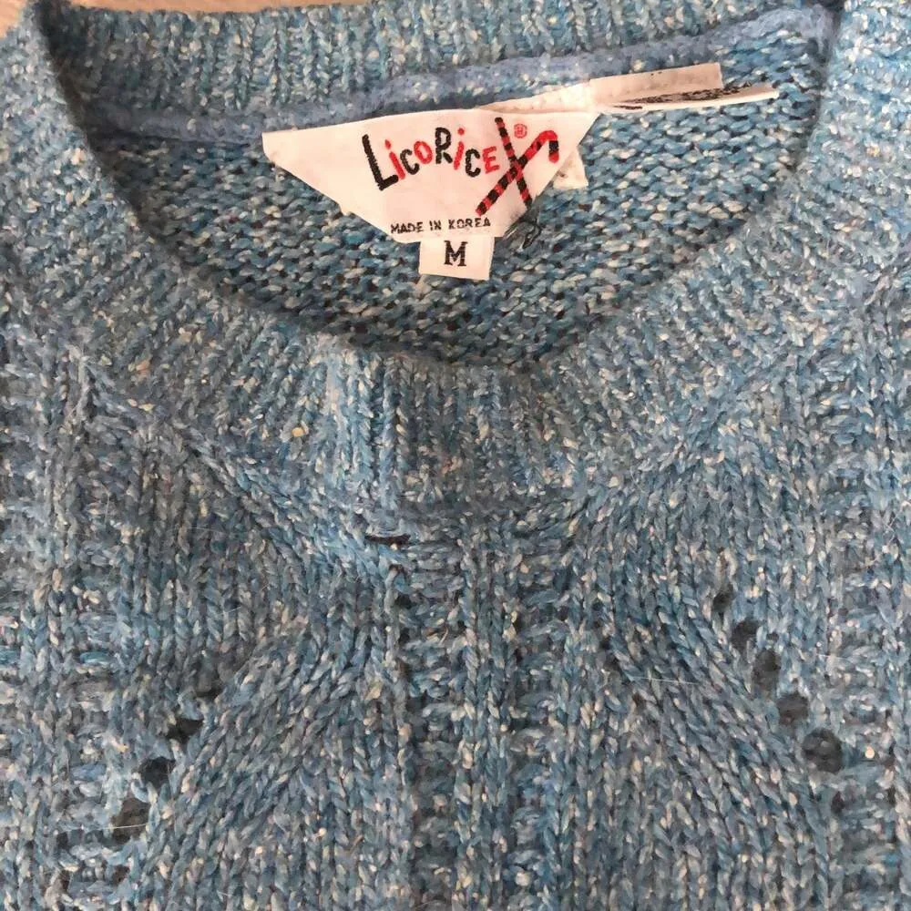 Vintage PAPÉLL BOUTIQUE Evening Beaded sequence short sleeve top size medium - Image 10