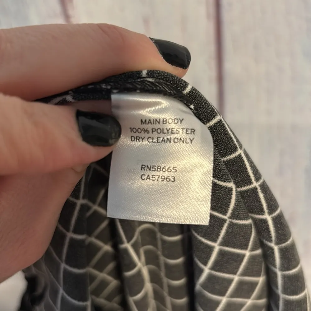 NWOT Nordstrom brand Elegant Black and White Checkered Skirt - Image 7