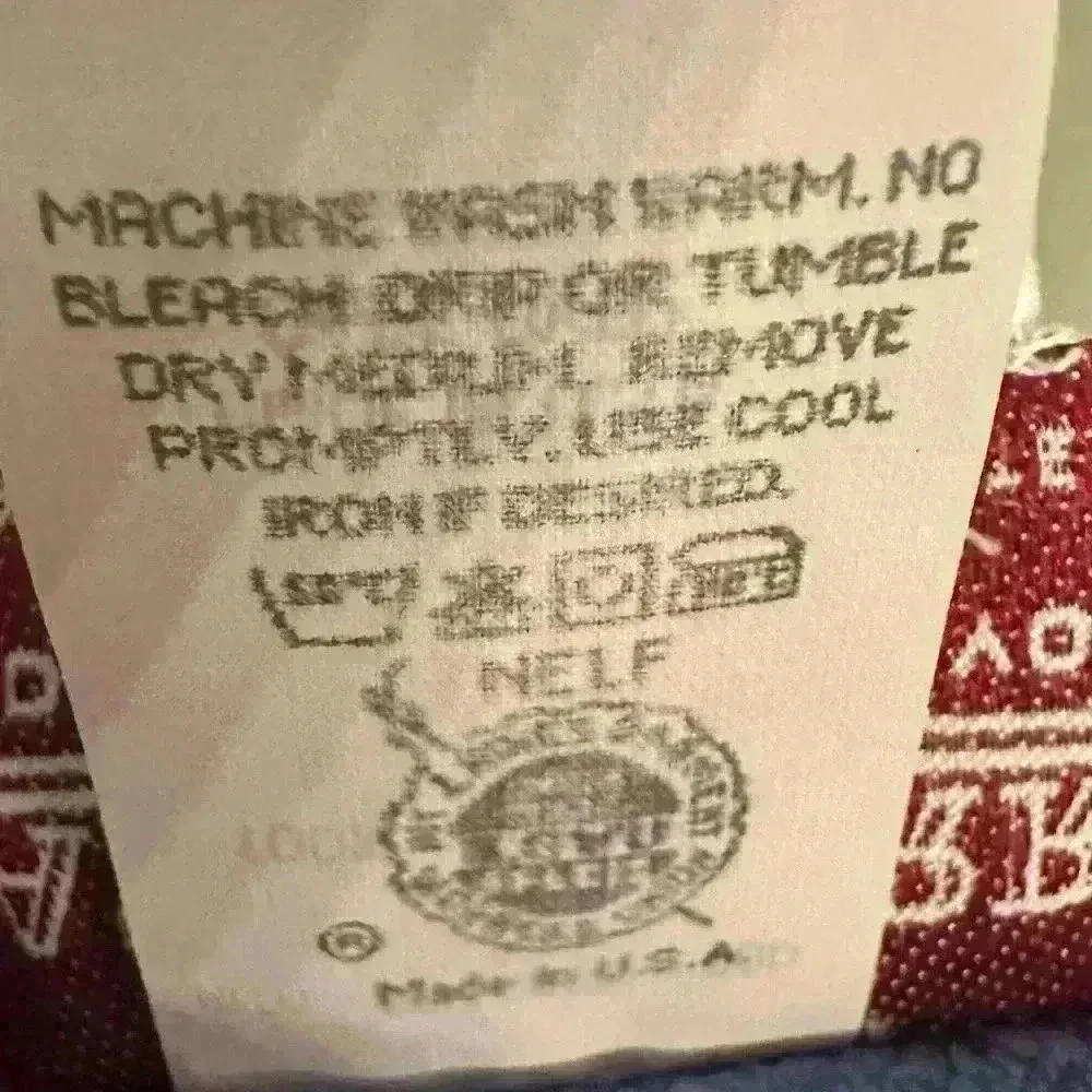 VTG Castleberry Womens Jacket Blazer Blue Purple Satin Button Down S/M Multiple - Image 7