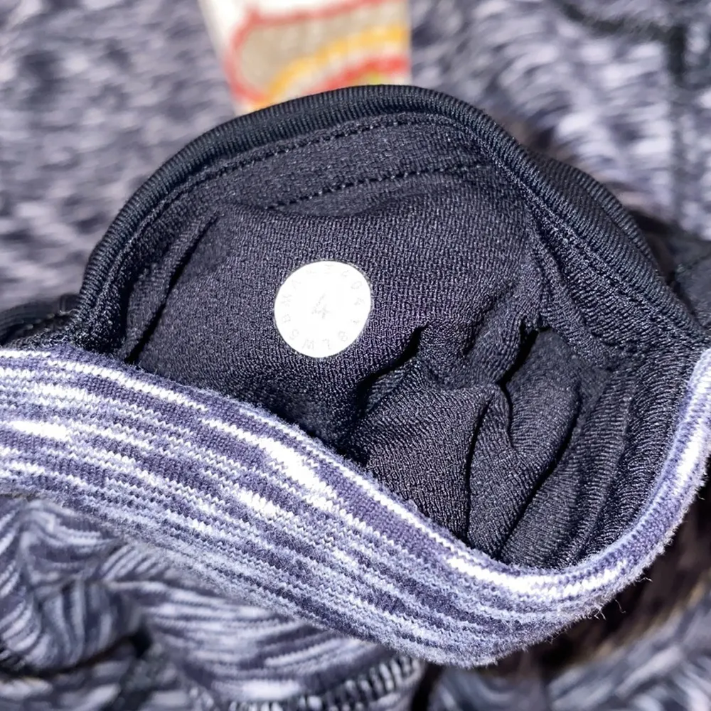 Lululemon Ready to Rulu tights size 4 space dye ruched sweat wicking hidden pckt - Image 5