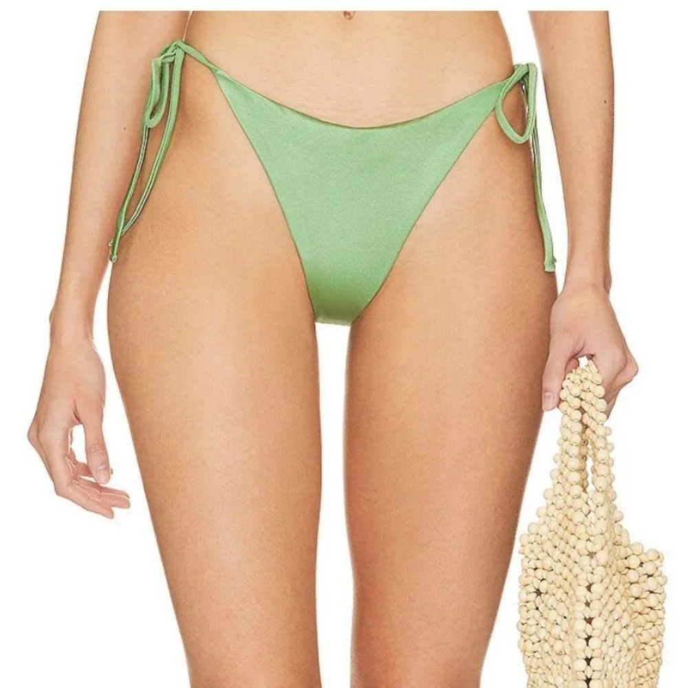 Baobab Nael Bikini Bottom String Tie Nikita Green Size M - Image 7