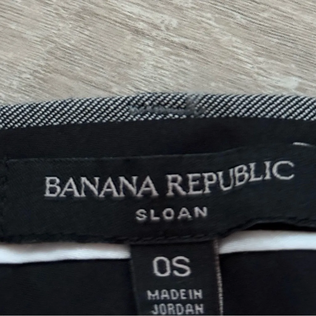 Banana Republic Sloan Dress Pants | Medium Heather Grey | 0 Short - Image 6