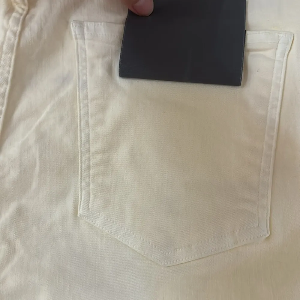 NWT Citizens CARA high rise cigarette light cream sculpt pants size 31 - Image 10