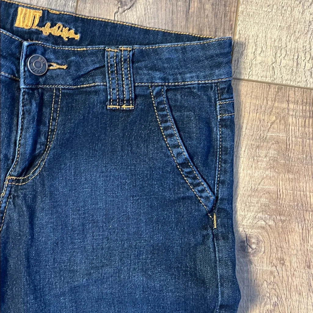 KUT From The Kloth Women's Bermuda Denim Jeans Shorts Size 6 - Image 11