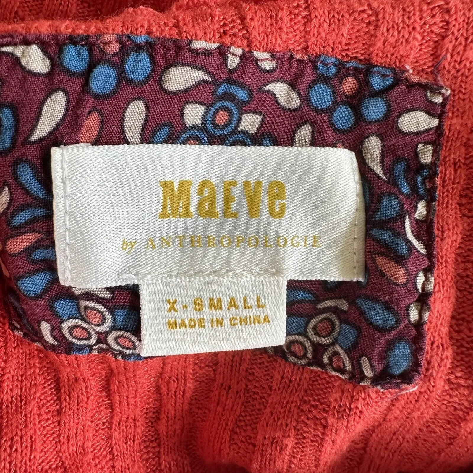 Anthropologie Maeve Winterscape Peplum Cowl Neck Sweater XS - Image 9