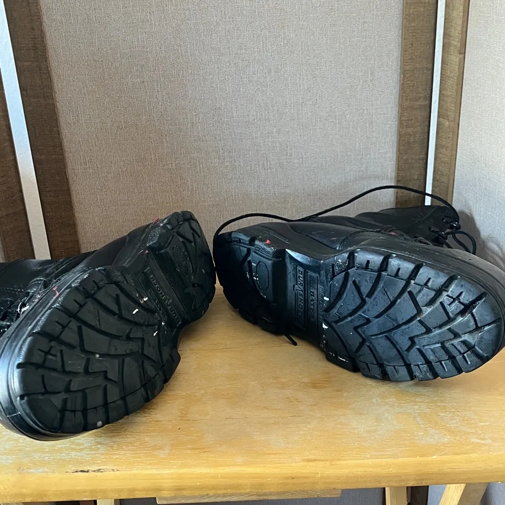 Bates Durashocks Oil Resisting Boots 11 Black - Image 4