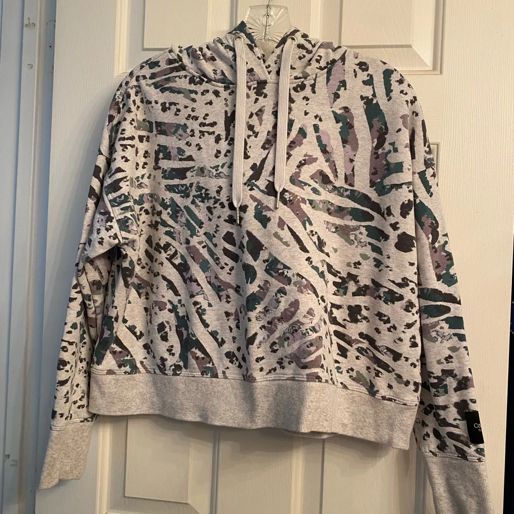 Calvin Klein Performance Camo Hoodie L - Image 2