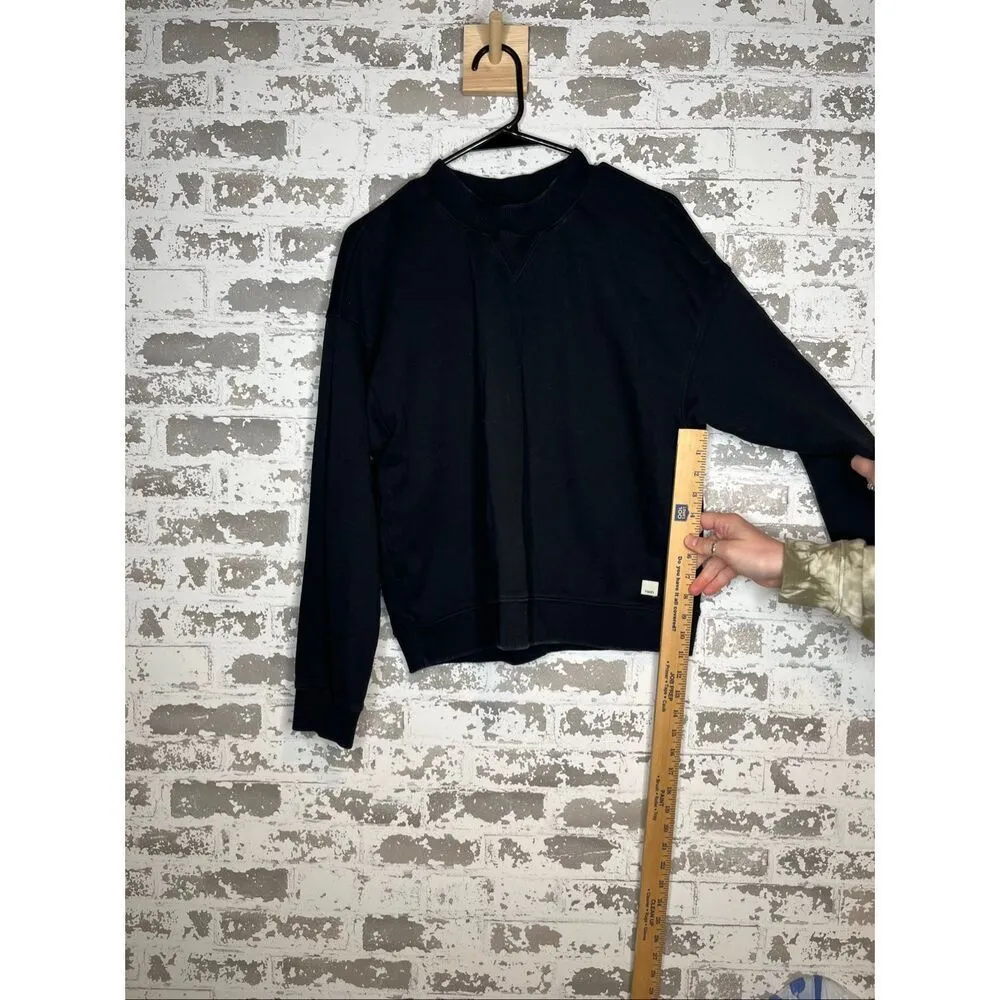 Vuori | women black crewneck pullover - Image 4