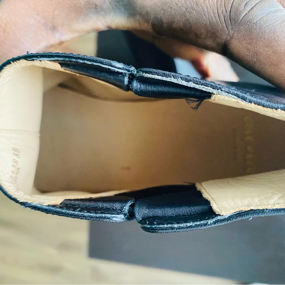 Women’s Cole HAAN Stylish Black Ankle Leather Shoes - Image 6