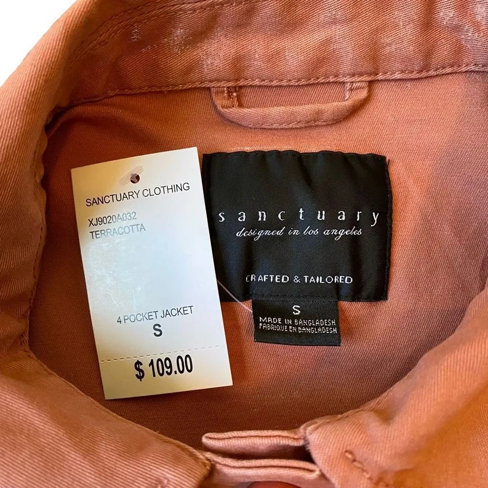 Sanctuary  Terracotta Utility Jacket - Image 4