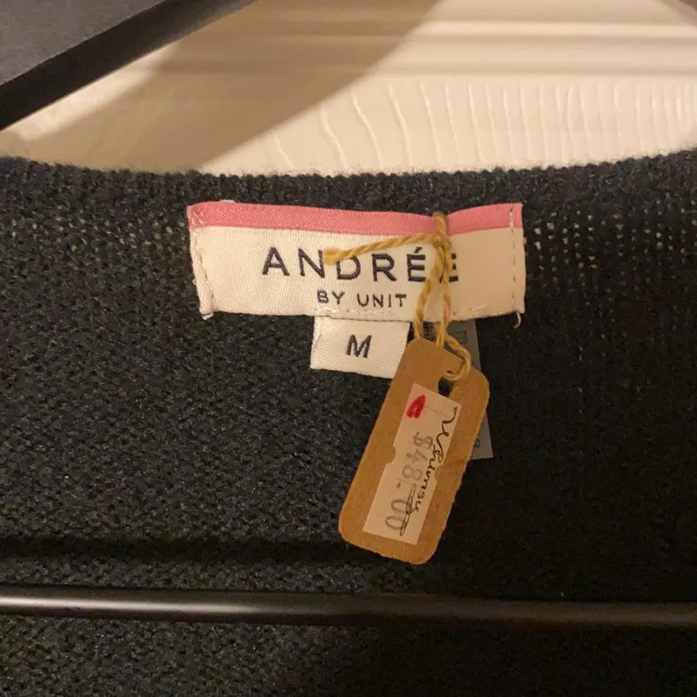 NWT Andrée color block oversized long cardigan - Image 7