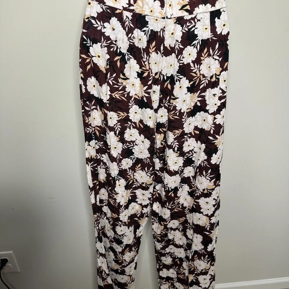 MinkPink Maya Floral Cropped Top & Pant Matching Set Women's XS - Image 7
