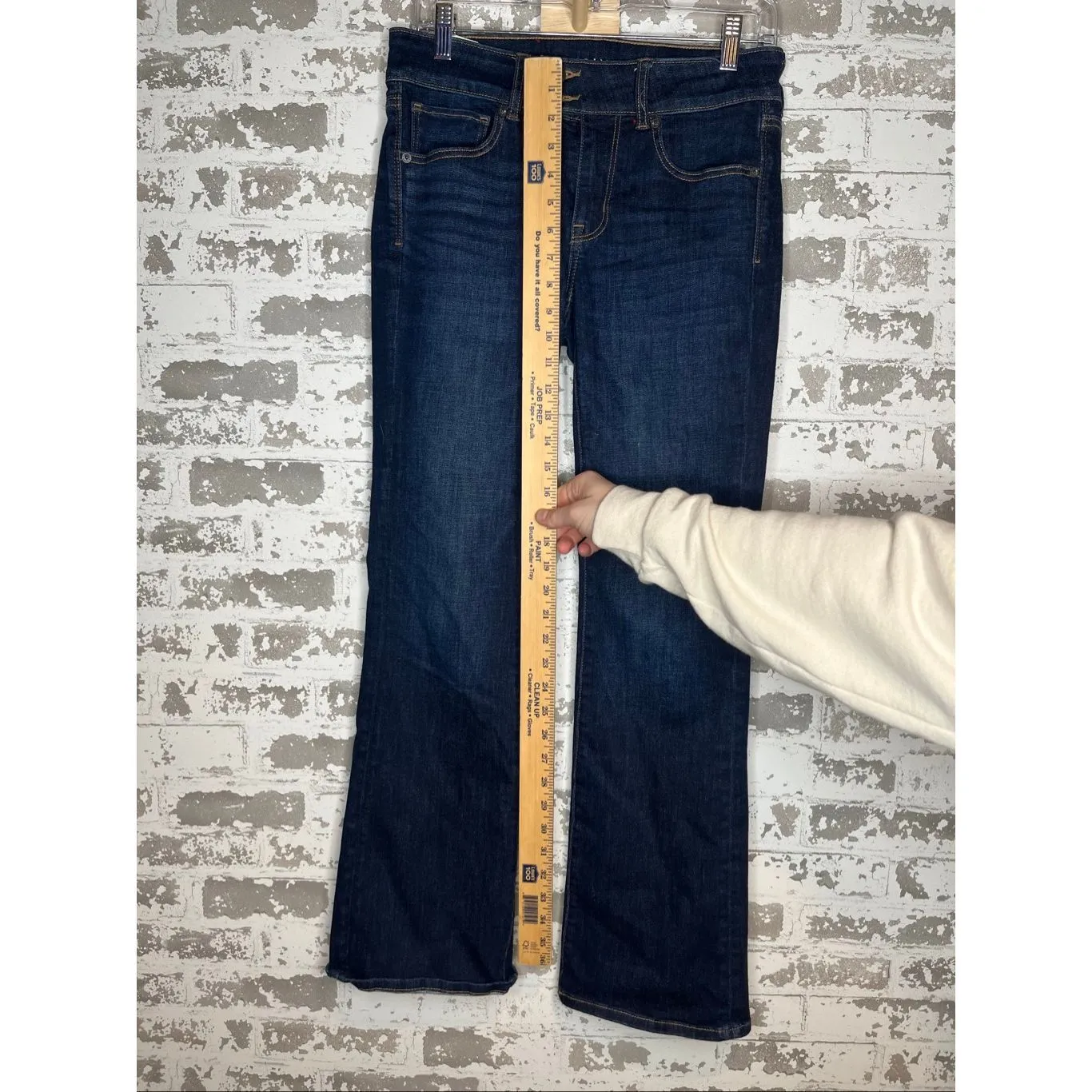 American Eagle | women dark wash kick boot denim jeans - Image 5