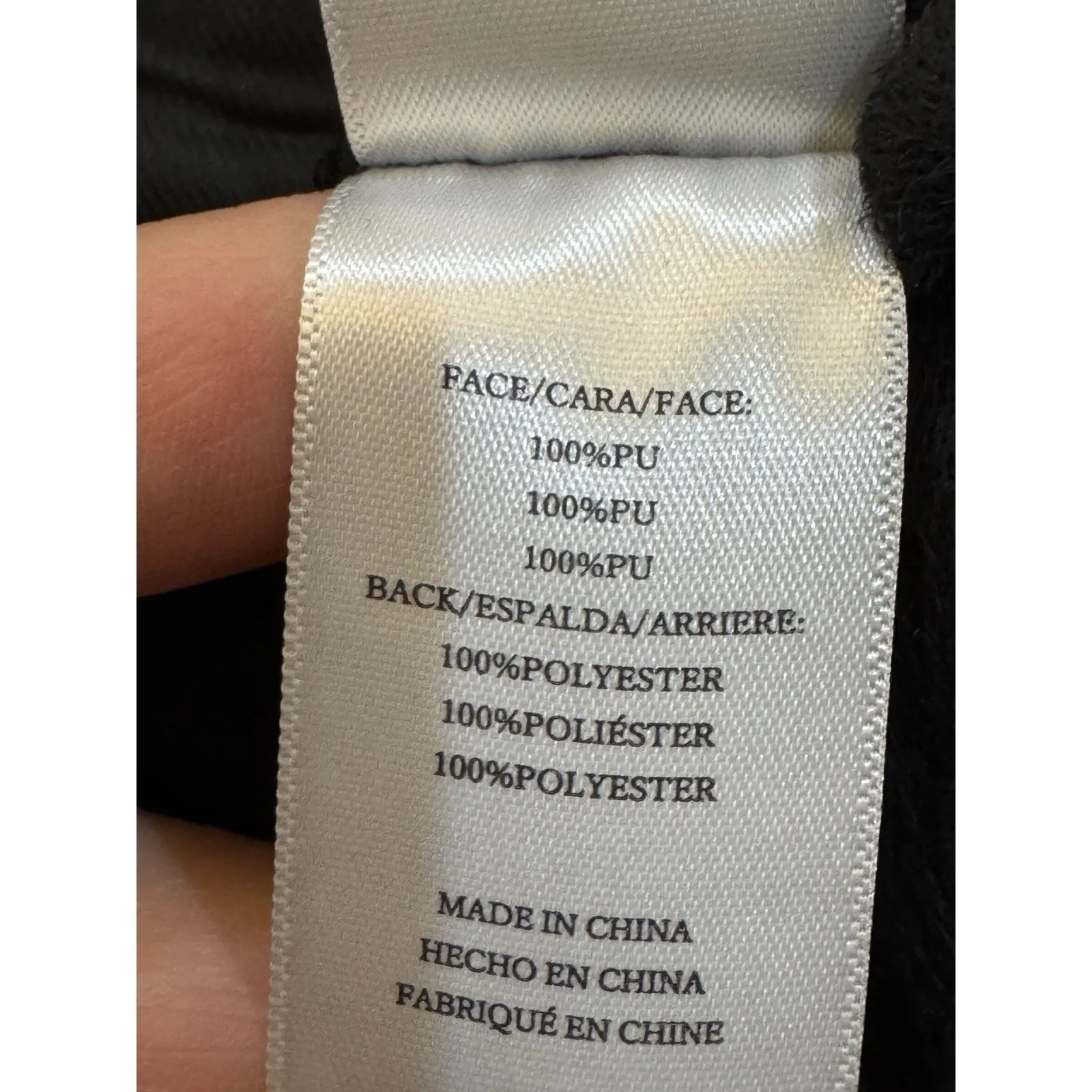 $236 Rails Jo Pant Faux Leather Vegan Pants Size‎ 10 High Waist - Image 6