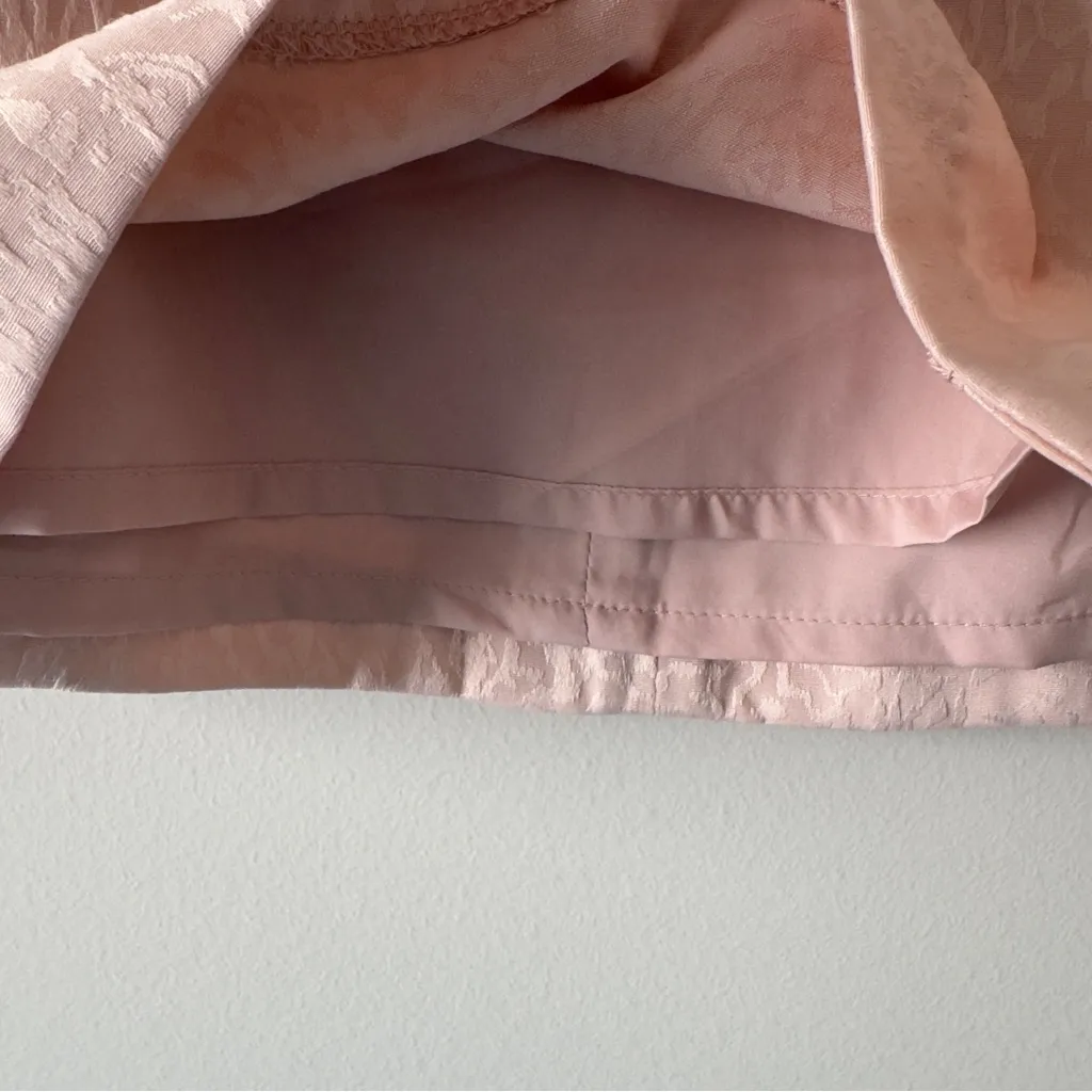 House of Harlow 1960 Revolve Blush Pencil Skirt abstract animal print mini slit - Image 8